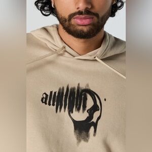 Forever 21 Tan Graphic Hoodie